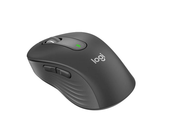 Мишка Logitech Signature M650, оптична (4000 dpi), Bluetooth/Wireless, Graphite