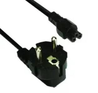 Захранващ кабел VCom Power Cord for Notebook 3C - CE022-1.5m