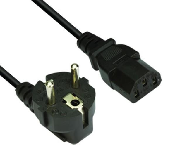 Захранващ кабел VCom Power Cord Computer schuko 220V - CE021-1.5m