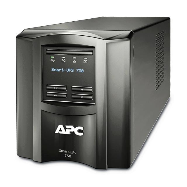 APC UPS  Smart-UPS 750VA/500W, LCD 230V with SmartConnect, Line Interactive, Tower