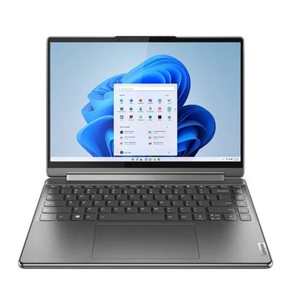 Лаптоп LENOVO Yoga 9 (12-ядрен) Intel Core i5-1240P 1.7/4.4GHz, 14.0" (35.56 cm), 2.8k OLED 400N 90Hz, HDR500, Touch with pen, 16GB DDR5, 1TB PCIe, Windows 11 Home