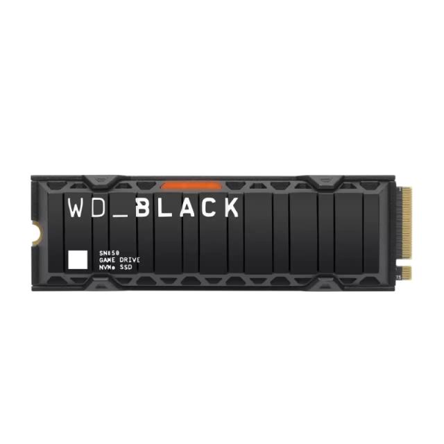 Western Digital Black SN850 SSD, 500GB M. 2 PCIe Cooling