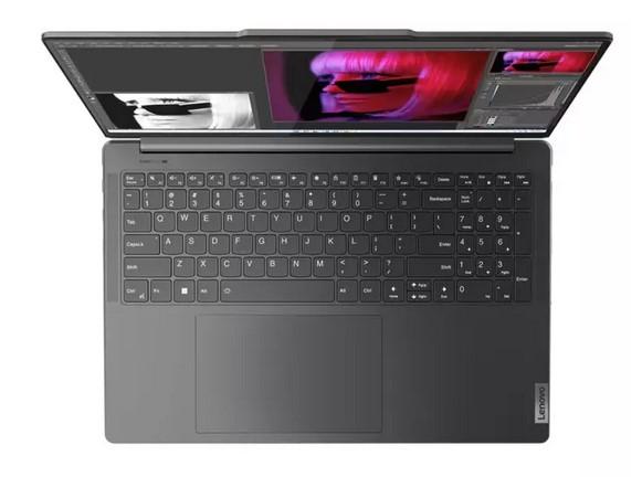 Лаптоп Lenovo Yoga Pro 9 16IRP8 (14-ядрен) Intel Core i9-13905H 2.6/5.4GHz, 16" (40.64cm) 3.2K 165Hz HDR, GF RTX 4070 8GB (HDMI), 64GB LPPDR5X, 1TB SSD NVMe, 1x Thunderbolt 4, Windows 11 Home