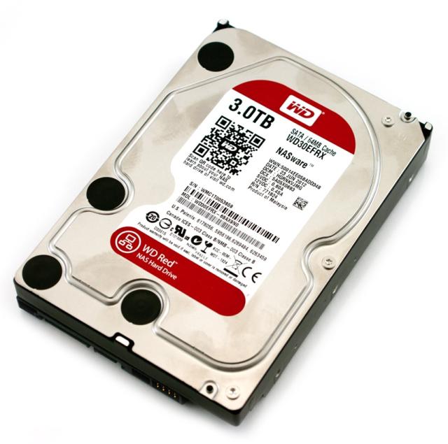 Твърд диск Western Digital 3,5 3TB WD Red SATA 6Gb/s IntelliPower 64MB