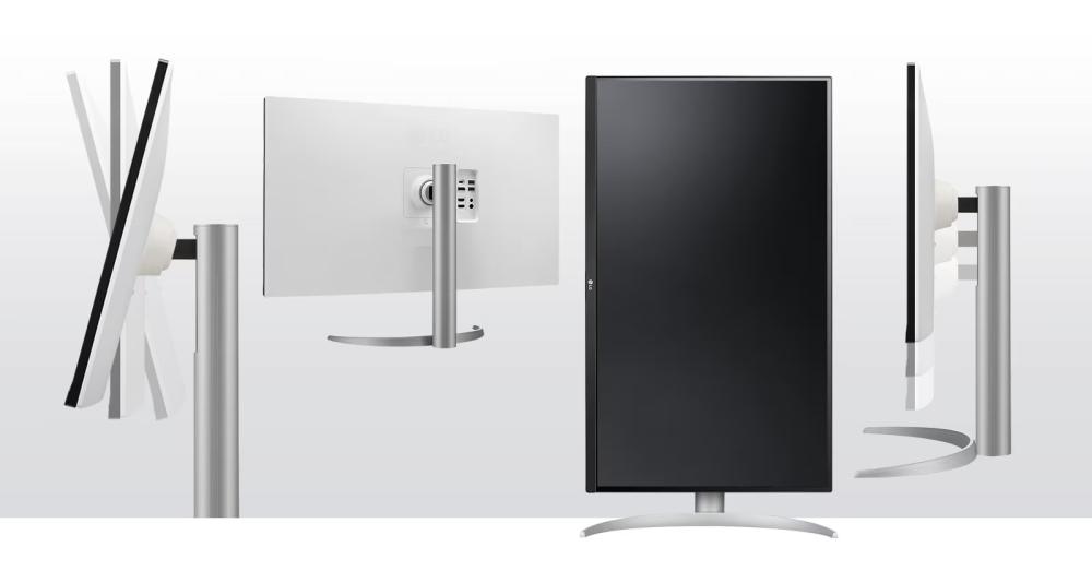 Монитор LG 32UP550-W, 31.5" (80.01 cm) VA панел, HDR, UHD, 4ms, 350 cd/m2, HDMI, DisplayPort, USB-C