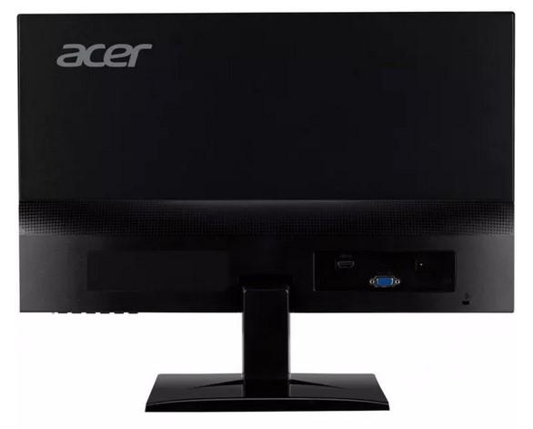 Монитор Acer HA270Abi, 27" (68.58 cm) IPS панел, 75Hz, Full HD, 4ms, 250 cd/m2, HDMI, VGA