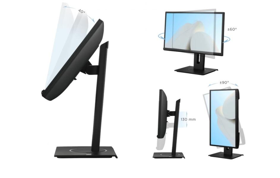 Монитор VIEWSONIC VG2440 22" (55.88 cm) VA панел, 1920x1080 16:9, 60Hz, 5.0ms, 250 cd/m², HDMI, DP, VGA, 2xUSB