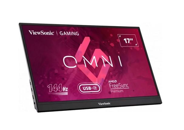 Монитор VIEWSONIC VX1755 17.2" (43.69 cm) 1920x1080 IPS LED, 144Hz, 4ms (Typical GTG), 250 cd/m², mini HDMI, 2xUSB-C