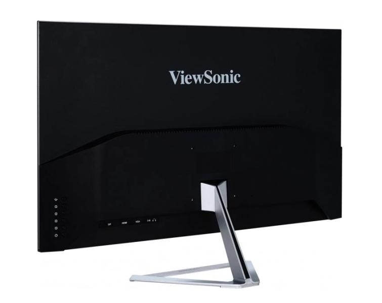 Монитор ViewSonic VX3276-2K-MHD-2, 31.5" (80.01 cm) IPS панел, 75Hz, QHD, 4ms, 250 cd/m2, DisplayPort, mDP, HDMI