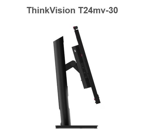 Монитор Lenovo ThinkVision  T24mv-30 23" (58.42 cm) IPS 1920x1080 16:9, 4 ms, 75Hz, HDMI, DP, USB TopSeller