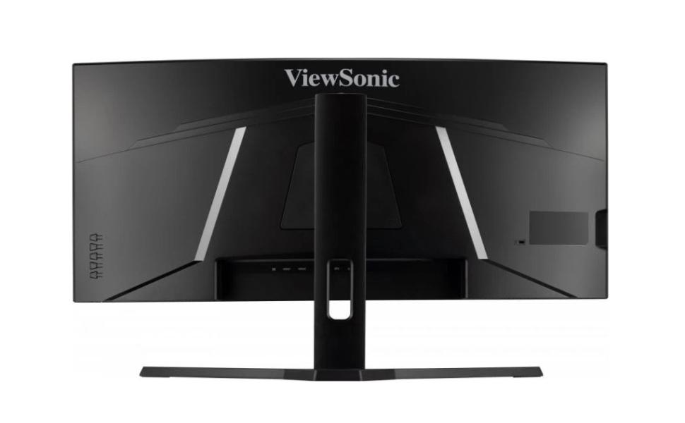 Монитор ViewSonic VX3418-2KPC, 34" (86.36 cm) SuperClear VA панел, 3440x1440 144Hz, WQHD, 1ms (MPRT), 300 cd/m2, 2xDP, 2xHDMI