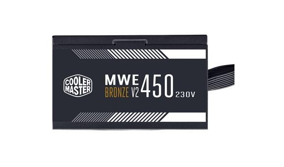 Захранване CoolerMaster MWE Bronze V2, 450W, Active PFC, 80 PLUS Bronze