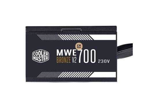 Захранване Cooler Master MWE BRONZE V2 230V 700W A, Active PFC, 80 Plus Bronze