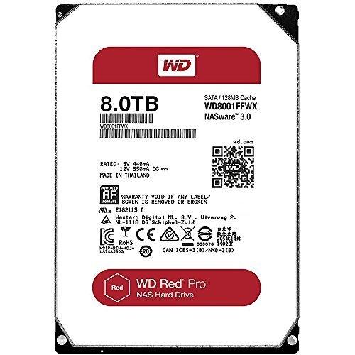 Твърд диск Western Digital Red Pro NAS 8 TB - SATA 6Gb/s 7200 rpm 128MB