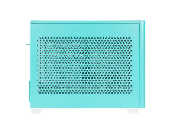 Кутия Cooler Master NR200P, 2x USB 3.2, 1x 3.5mm Headset Jack (Audio+Mic), mITX, синя