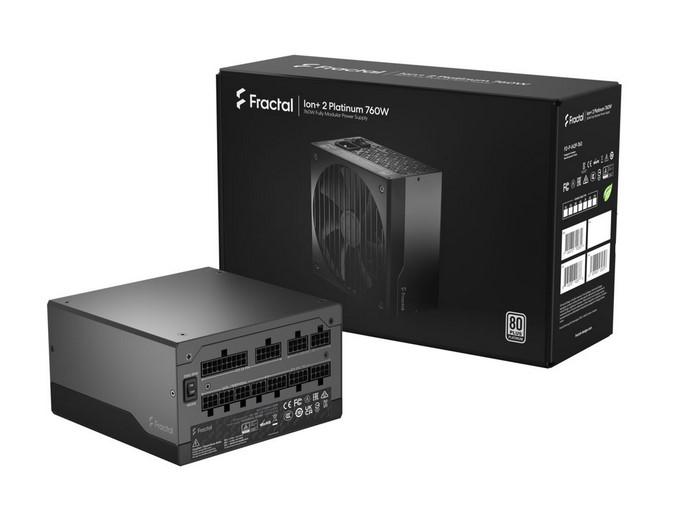 Захранване Fractal Design Ion+ 2 Platinum, 760W, Active PFC, 80 Plus Platinum