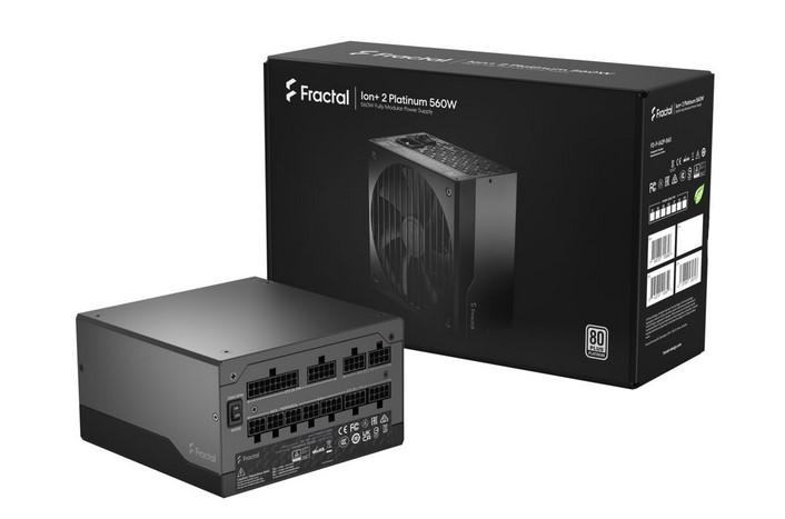 Захранване Fractal Design Ion+ 2 Platinum, 560W, Active PFC, 80 Plus Platinum