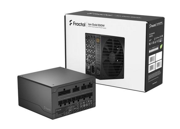 Захранване Fractal Design Ion Gold, 550W, Active PFC, 80 Plus Gold