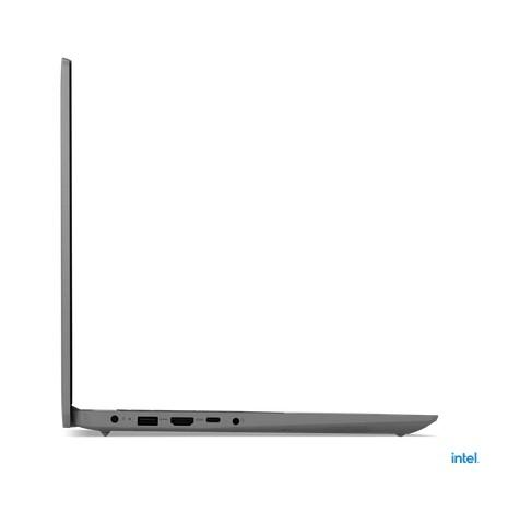 Лаптоп Lenovo IdeaPad 3 15IAU7, 15.6'' (39.62 cm), Full HD, (6-ядрен) Intel Core i3-1215U (0.9/4.4GHz, 10M), Intel UHD Graphics, 8GB DDR4, SSD PCIe 512GB SSD, Free DOS