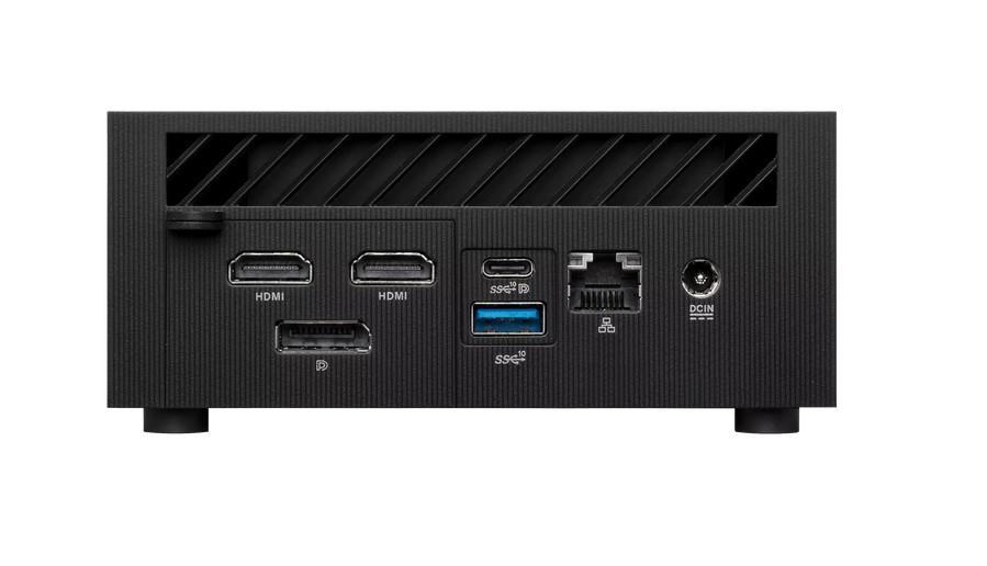 Компютър barebone ASUS PN64-BB7014MD (14-ядрен) Intel Core i5-12700H (2.3/4.7GHz, 24M) DDR5 SO-DIMM, 1x PCIe Gen 4 x4 M.2 NVMe SSD, LAN, Wi-Fi 6Е, Bluetooth, HDMI, DisplayPort, USB Type-C, Free DOS