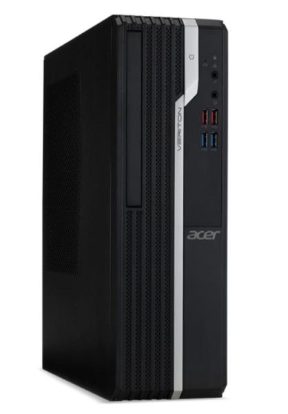 Настолен компютър Acer Veriton S2690G, Intel H610, Intel Core i3-12100 (up to 4.30GHz, 12MB), 8GB DDR4 3200MHz, 256GB SSD, DVD-RW, Intel UHD Graphics, Keyboard & Mouse USB, HDMI, DP,VGA, 4xUSB 3.2, 4xUSB 2.0, RJ-45, Free DOS