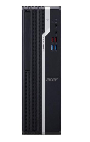 Настолен компютър Acer Veriton S2690G, Intel H610, Intel Core i3-12100 (up to 4.30GHz, 12MB), 8GB DDR4 3200MHz, 256GB SSD, DVD-RW, Intel UHD Graphics, Keyboard & Mouse USB, HDMI, DP,VGA, 4xUSB 3.2, 4xUSB 2.0, RJ-45, Free DOS