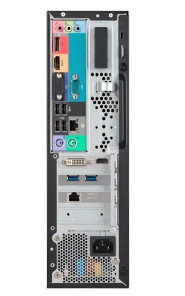 Настолен компютър Acer Veriton S2690G, Intel H610, Intel Core i3-12100 (up to 4.30GHz, 12MB), 8GB DDR4 3200MHz, 256GB SSD, DVD-RW, Intel UHD Graphics, Keyboard & Mouse USB, HDMI, DP,VGA, 4xUSB 3.2, 4xUSB 2.0, RJ-45, Free DOS