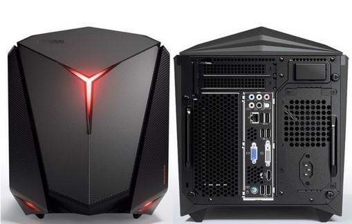 Настолен компютър Lenovo IdeaCentre Y720 Cube Tower, Kaby Lake Intel Core i5-7400 3.0/3.50GHz, nVidia GeForce GTX1070 8GB GDDR5, 16GB DDR4 RAM, 1TB HDD 7200rpm, Free DOS