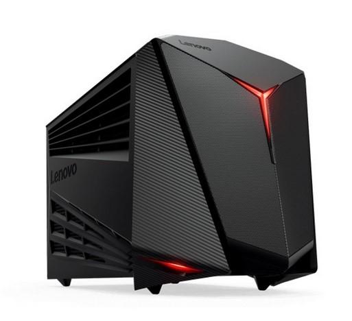 Настолен компютър Lenovo IdeaCentre Y720 Cube Tower, Kaby Lake Intel Core i5-7400 3.0/3.50GHz, nVidia GeForce GTX1070 8GB GDDR5, 16GB DDR4 RAM, 1TB HDD 7200rpm, Free DOS