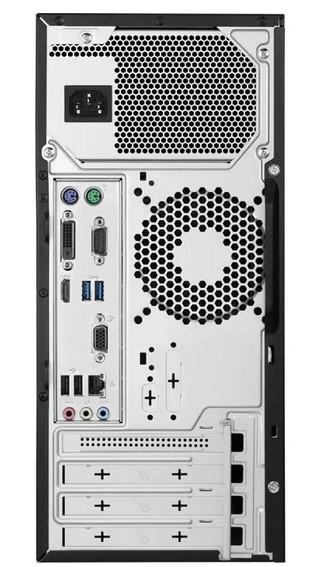 Настолен компютър Asus ExpertCenter D5 Tower (6-ядрен) Rocket Lake Intel Core i5-11500 2.7/4.6 GHz, 16GB DDR4, SSD 512GB+1TB HDD, 2x USB 3.2 Gen 2 Type-A, Windows 11 Pro