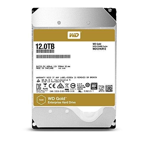 Твърд диск Western Digital Gold 12TB, 3.5inch, 256MB Cache, 7200 class