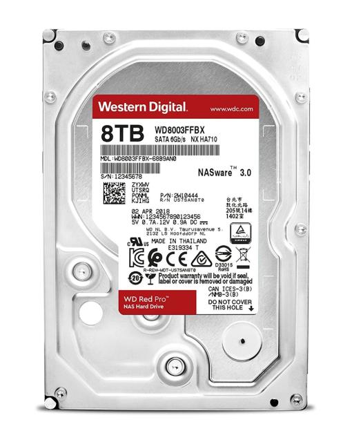 Твърд диск Western Digital Red Pro 8TB SATAIII 7200rpm 256MB