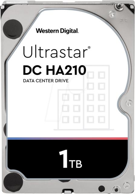 Твърд диск Western Digital 1TB 128MB 7200RPM SATA 6Gb/s 512n 3.5inch Enterprise Hard Disk
