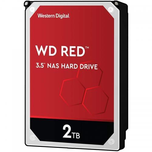 Твърд диск Western Digital RED 2TB 5400rpm  SATA6 6 GB/S, 256MB 3,5"