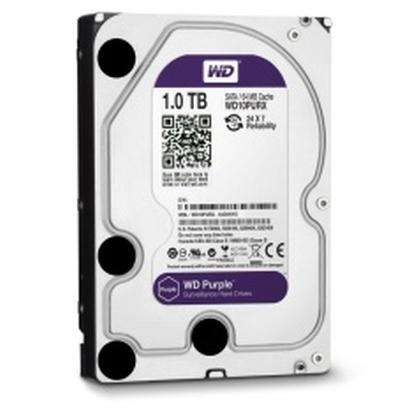 Твърд диск Western Digital Purple 1TB, 5400rpm SATA3 64MB cache 3,5"