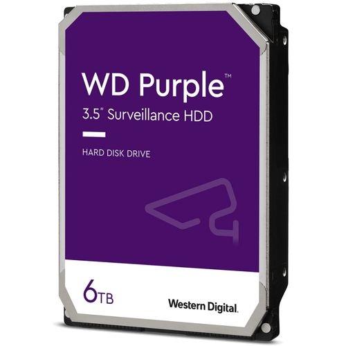 Твърд диск Western Digital Purple Surveillance 6TB, 5400rpm SATA 6Gb/s 128MB cache 3,5"