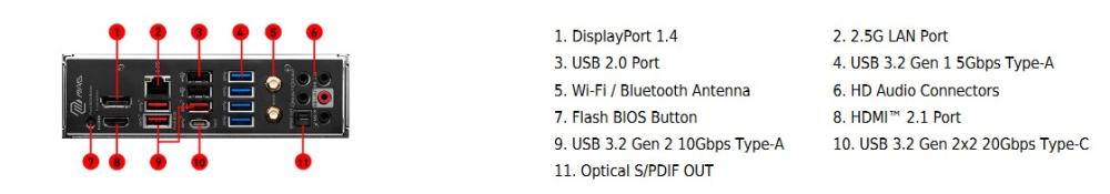 Дънна платка MSI MAG B650 TOMAHAWK WIFI, B650, AM5, DDR5, PCI-E 4.0, 6x SATA 6Gb/s, 3x M.2 slots, 1x USB 3.2 Gen2x2 Type-C, Wi-Fi 6E, BT5.2 , ATX