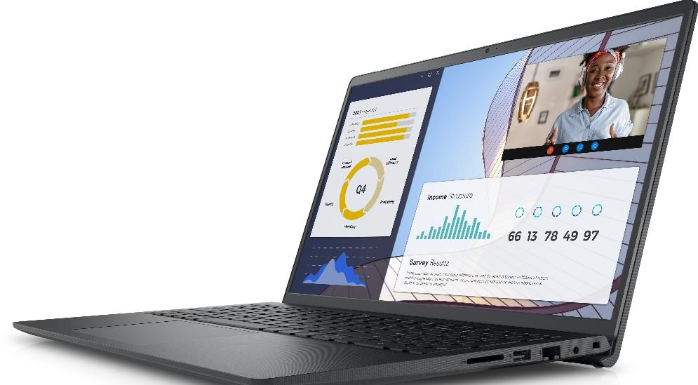 Лаптоп Dell Vostro 3535, AMD Ryzen 5 7530U (6C, 12 threads), 15.6" FHD (1920 x 1080) 120 Hz AG, 8GB (1x8GB) DDR4 3200MHz, 512GB PCIe NVMe SSD, AMD Radeon Graphics, WiFi + BT, KBD, FPR, Linux