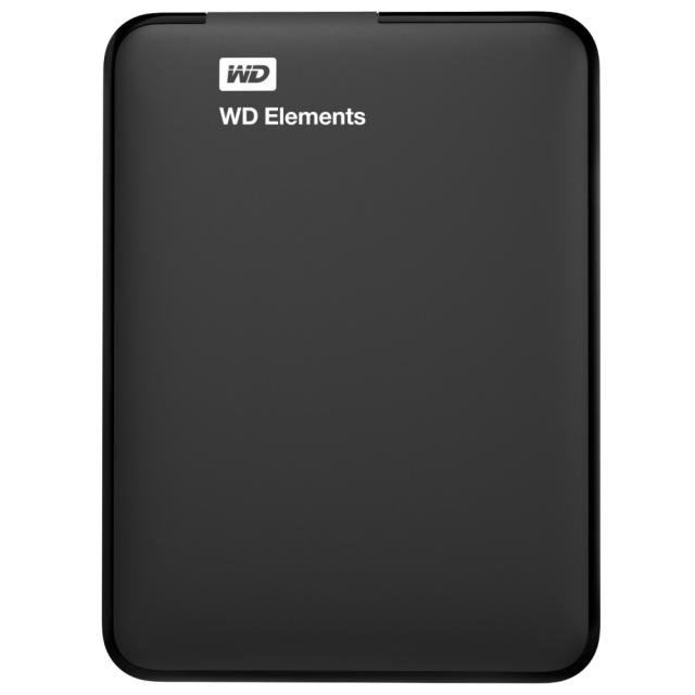 Външен диск Western Digital Elements Portable 2.5" 4TB USB 3.0 Black - WDBU6Y0040BBK