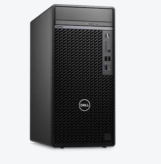 Настолен компютър Dell OptiPlex 7010 Tower, Intel Core i5-13500 (6+8Cores, 24MB, 20T, 2.5GHz to 4.8GHz, 65W), 8GB (1x8GB) DDR4, 512GB NVMe M.2 2230, Integrated Graphics, Mouse + BG KBD, Win 11 Pro, 3Y ProSupport