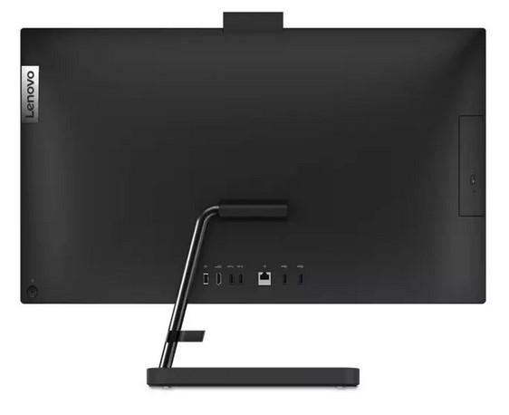 All in One компютър Lenovo IdeaCentre AIO 3 24ALC6, (4-ядрен) AMD Ryzen 3 7330U 2.3/4.3GHz, 23.8" (60.45cm) Full HD IPS Anti-Glare дисплей, 8GB DDR4, 256GB SSD NVMe, 2x USB 3.2 Gen 1, Free DOS