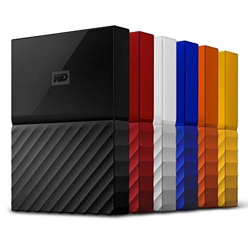 Твърд диск Western Digital My Passport Portable External 2TB USB 3.0, Black
