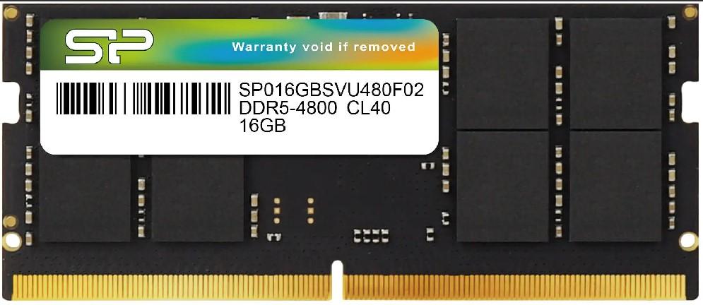 Памет Silicon Power 16GB DDR5 4800MHz SO-DIMM, CL40, 1.1V