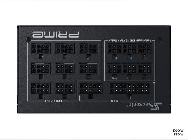 Захранване Seasonic PRIME GX-850 Gold, 80 PLUS GOLD, 135mm FDB Fan, Fully Modular