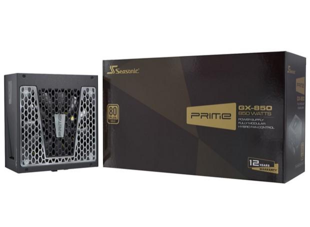 Захранване Seasonic PRIME GX-850 Gold, 80 PLUS GOLD, 135mm FDB Fan, Fully Modular