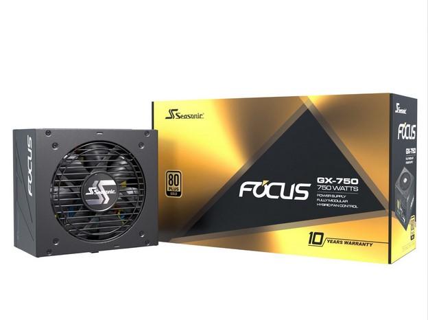 Захранване Seasonic PRIME GX-750 Gold, 80 PLUS GOLD, 135mm FDB Fan, Fully Modular