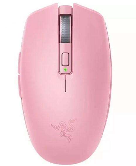 Мишка Razer Orochi V2 Pink, оптична (18 000 dpi), Wireless/Bluetooth, USB, розова