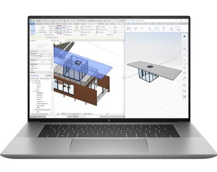 Лаптоп HP ZBook Studio G10 Intel Core i7-13700H 2.4/5.0GHz, 16.0" (40.64 cm) AG WQUXGA 32GB DDR5, 1TB SSD, Nvidia GeForce RTX 4080 12GB, Windows 11 Pro