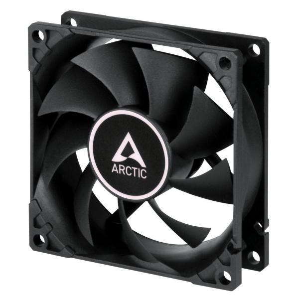 Вентилатор Arctic Fan F8 TC, 80mm/350-2000rpm, черен
