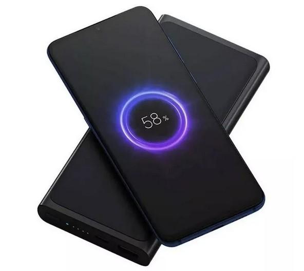 Външна батерия Xiaomi Mi power bank 10W Wireless Power Bank, 10000mAh, USB C, черна